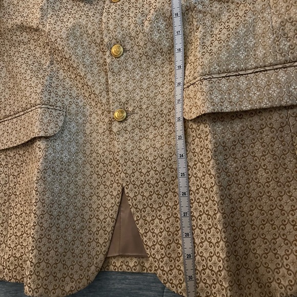 Wintage Gold Formal Mens Jacket Size 44 NWT - Picture 4 of 11